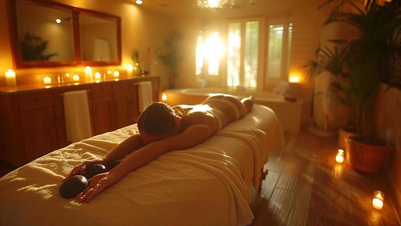 Jak může masáž lávovými kameny pomoci při únavě